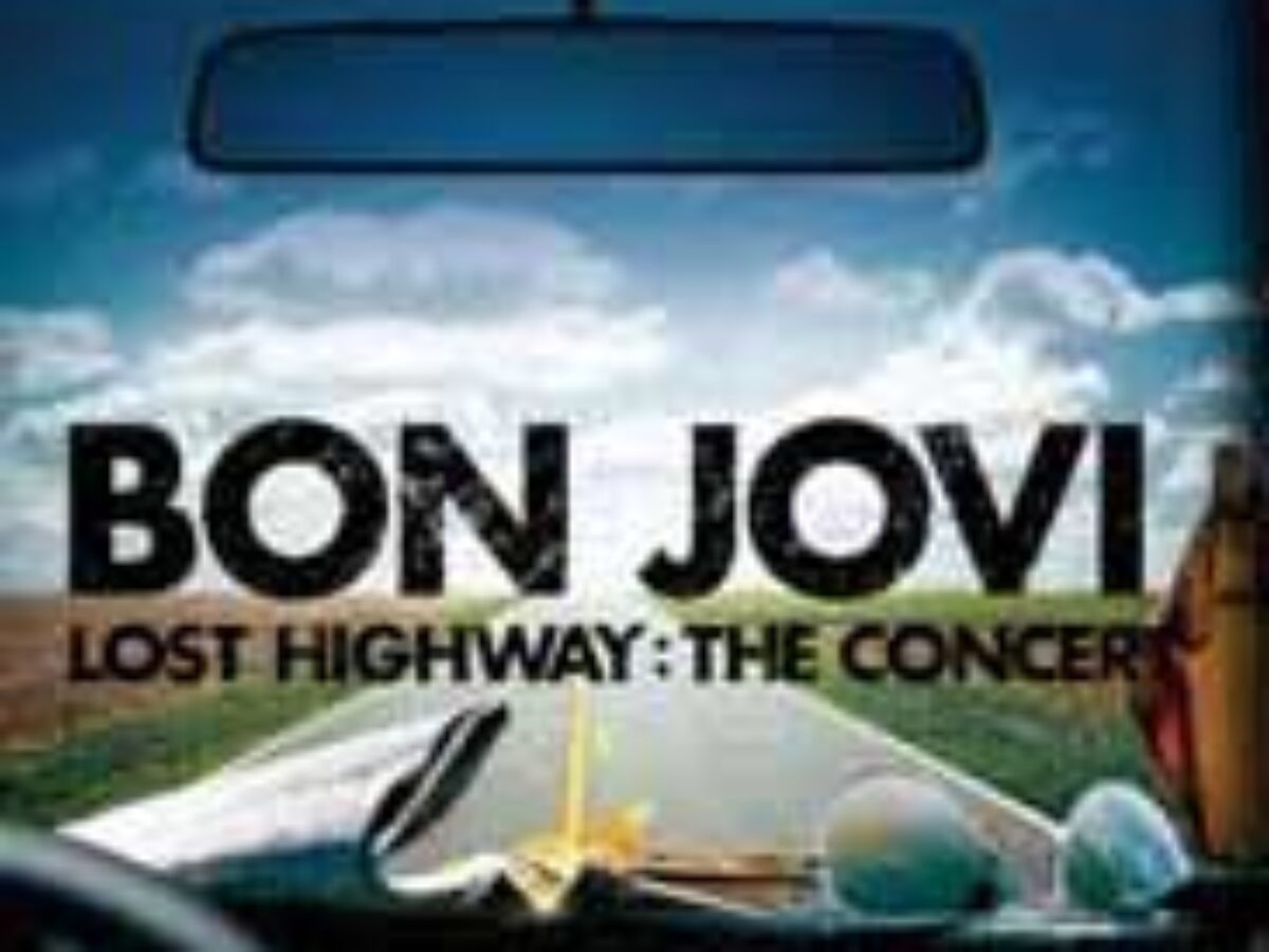 BON JOVI LOST HIGHWAY ジャパンツアー ポスター